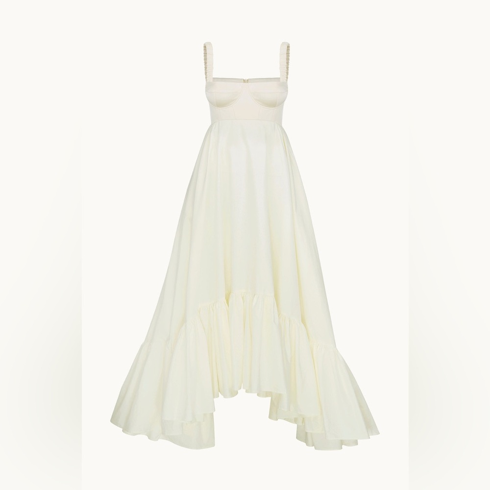 Anna October Snowdrop Dress – Ivory Maxi – Size S – NWT – Wedding/Bridal